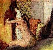 Edgar Degas After the Bath oil painting on canvas